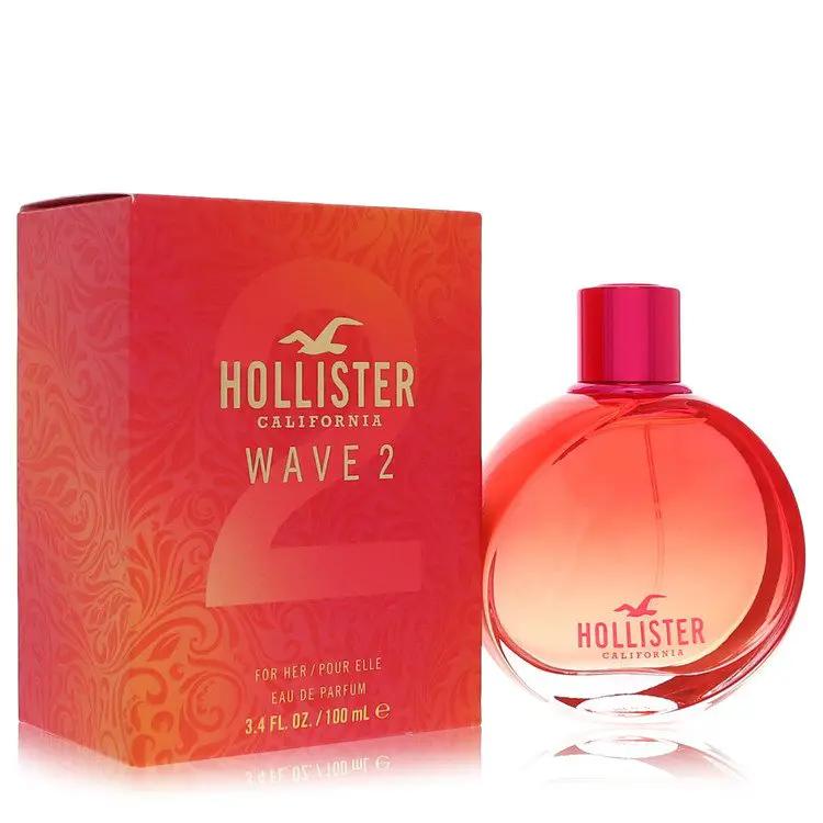 Hollister Wave 2 Eau De Parfum Spray by Hollister 100 ml by Brands HD