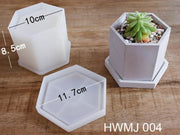 Epoxy Resin Pots Moulds for NON-TOXIC COMPOSITE RESIN Jesmonite, Aqua Resin, Bramblier and Cement by Resin Art NZ
