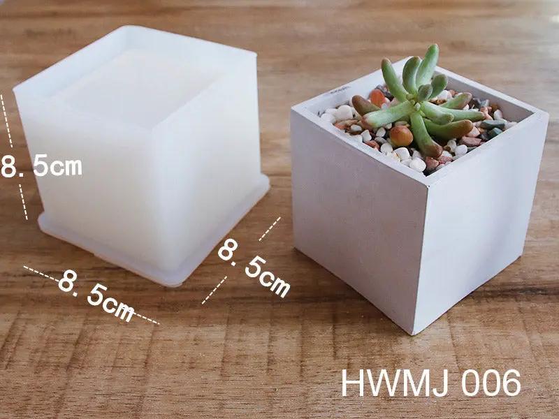 Epoxy Resin Pots Moulds for NON-TOXIC COMPOSITE RESIN Jesmonite, Aqua Resin, Bramblier and Cement by Resin Art NZ