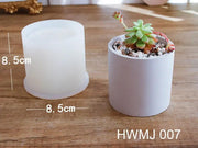 Epoxy Resin Pots Moulds for NON-TOXIC COMPOSITE RESIN Jesmonite, Aqua Resin, Bramblier and Cement by Resin Art NZ