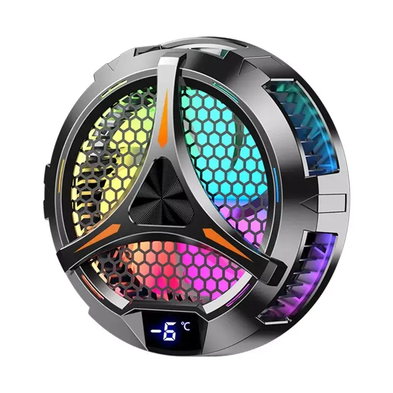 Tablet Radiator Tablet Cooler RGB Lighting 10cm Magnetic by salelink.co.nz