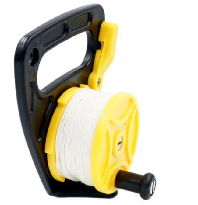 46M Diving Retractable Reel Tangle Free White Line by NZ Diver