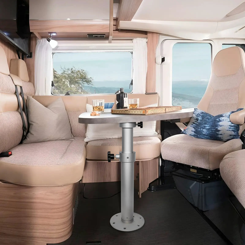 Table Pedestal Telescopic Leg for RV Marine Boat Caravan Motorhome by salelink.co.nz