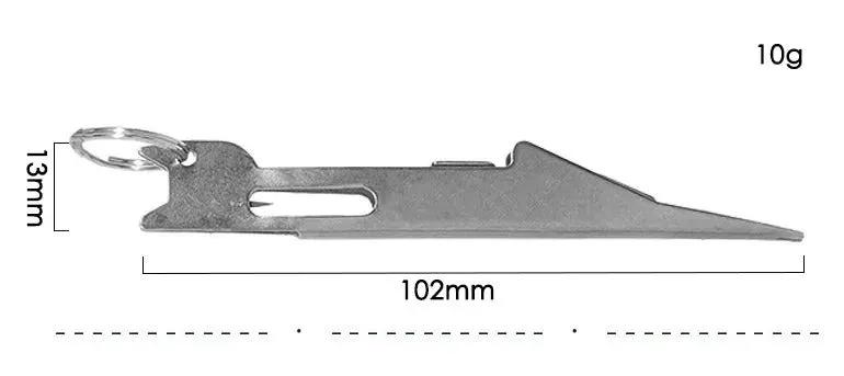 Stainless Steel Fast Hook and Knot Assistant by NZ Diver