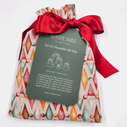 Waste Free Celebrations Fabric Gift Bags Nutcracker Harlekin (Reusable Gift Bag Set) Nutcracker Harlekin (Reusable Gift Bag Set)