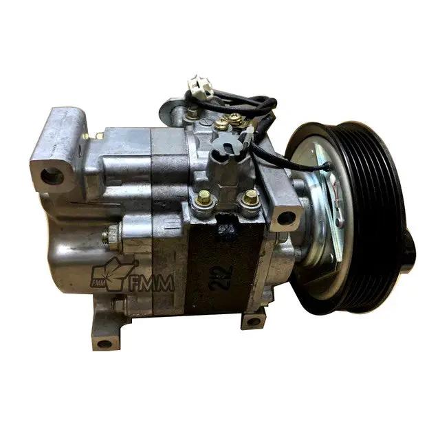 CAR A/C Compressor for MAZDA 2 VERISA D570-61-K00A D570-61-K00B D570-61-K00 V08A1AC4AD D57061K00A D57061K00B D57061K00 G4100146 by JBH AUTO PARTS