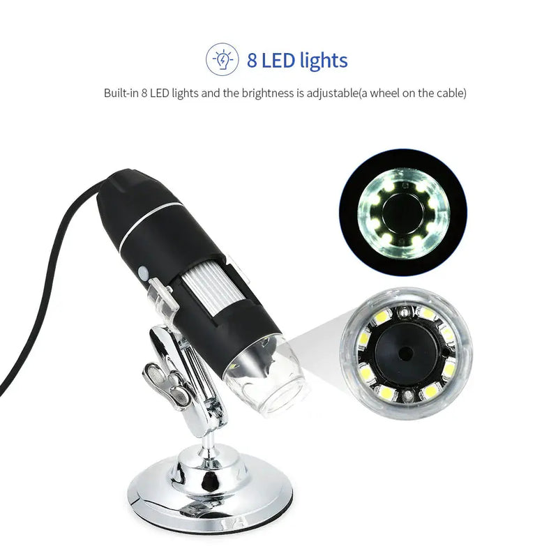 1600X USB Digital Microscope Camera Magnifier by NZ Diver
