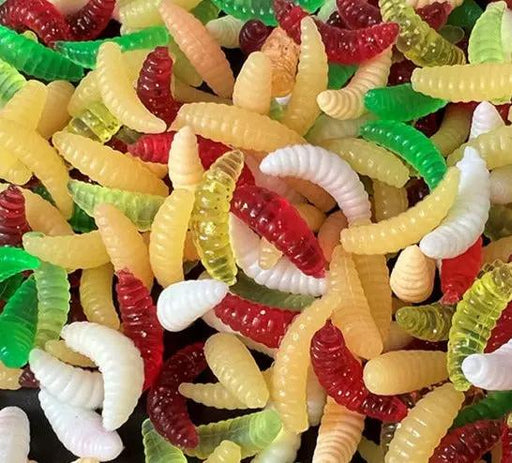 50PCS 2cm 0.3g Artificial Soft Grub Bait by NZ Diver
