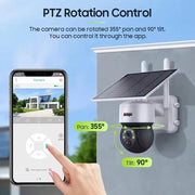 Kiwi Grab Kiwi Grab Anspo 4G SIM SOLAR security camera wireless free batteries and 64GB card White Anspo 4G SIM SOLAR security camera wireless free batteries and 64GB card White