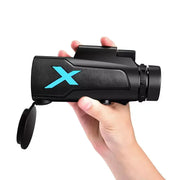 HD High Powered BAK4 Prism 12X50 Monocular Telescope for Smartphone by NZ Diver