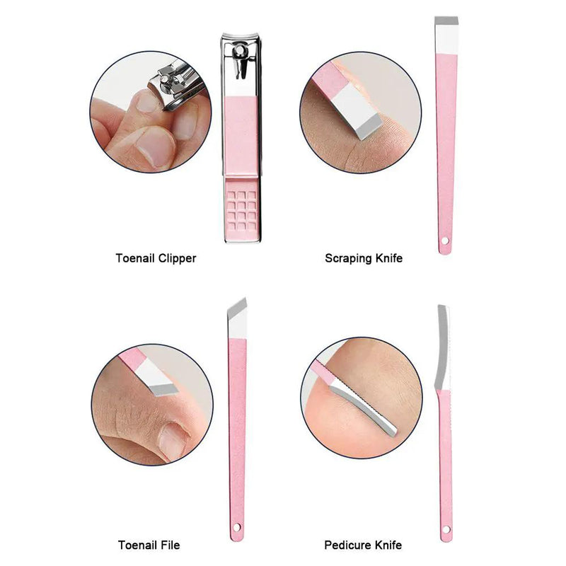 18PCS Nail Manicure Pedicure Set by salelink.co.nz