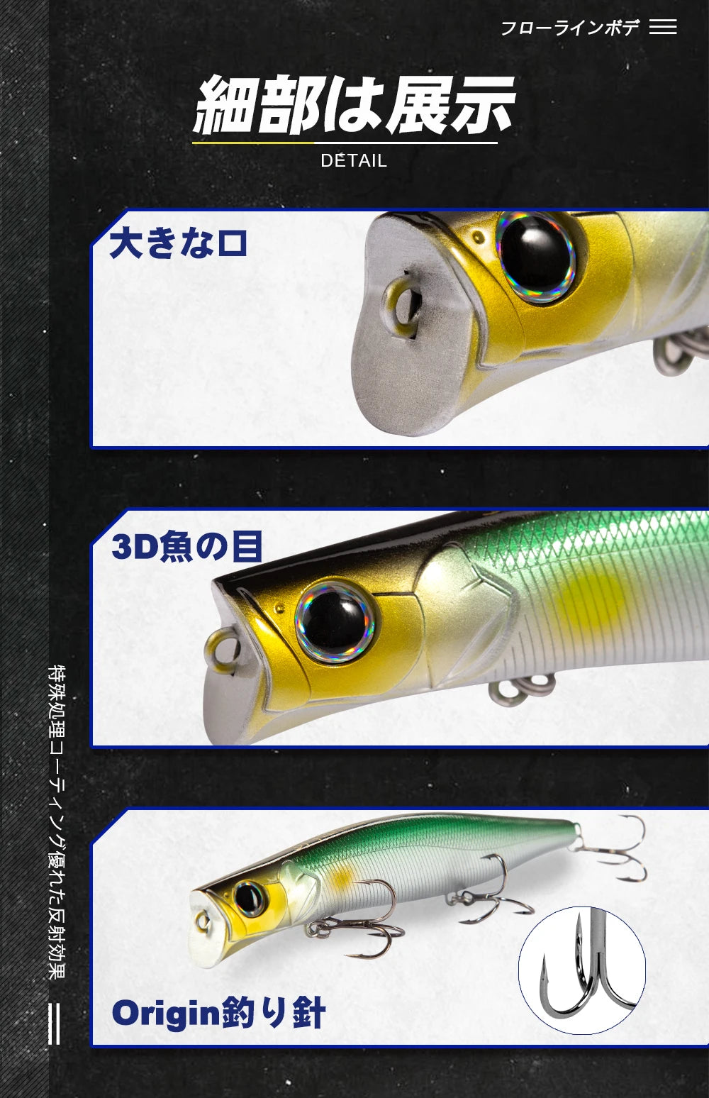 D1 Topwater Popper Fishing Lures 100mm 13.2g 124mm 20g Hard Baits Saltwater Floating Wobblers For Seabass Pesca Tackle - Action Outdoors Kiwi