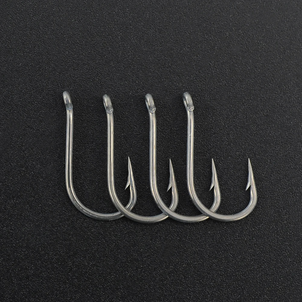 100pcs Coating High Carbon Stainless Steel Micro Barbed Fish Hook Carp Fishing Hooks 8009 Fishing Tool Accessories - Action Outdoors Kiwi