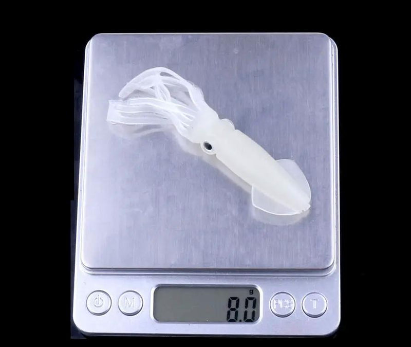 10cm lumo Octupus Skirts Pack of 3 by NZ Diver
