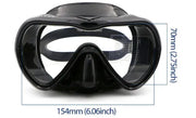 Silicone Freediving Mask by NZ Diver