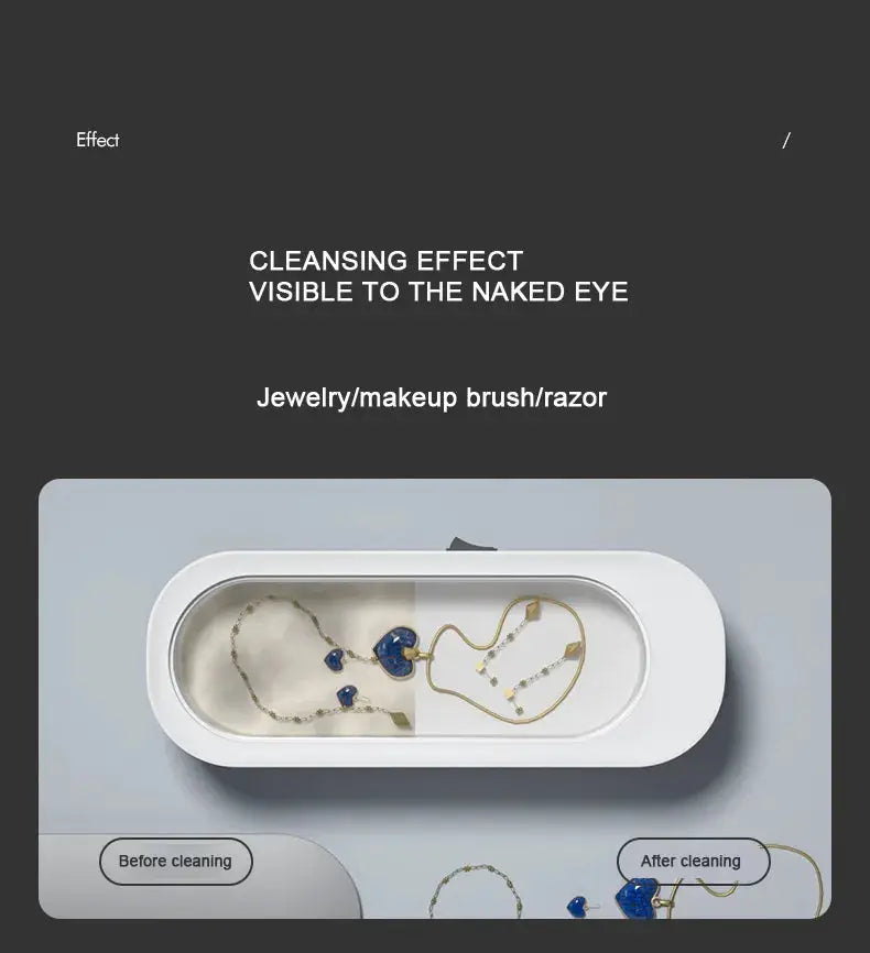 Portable Ultrasonic Cleaner for Jewelry and Coins by NZ Diver