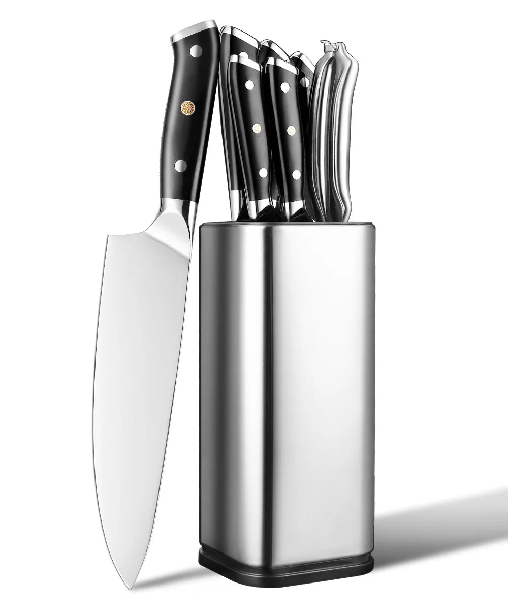 XITUO German Stainless Steel Kitchen Knife 1-7PCS Chef Knife Sharp Santoku Knife Cleaver Paring Knives Boning knife Cooking Tool - Action Outdoors Kiwi