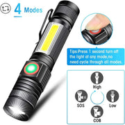 Solar Powered Outdoor Flashlight by NZ Diver