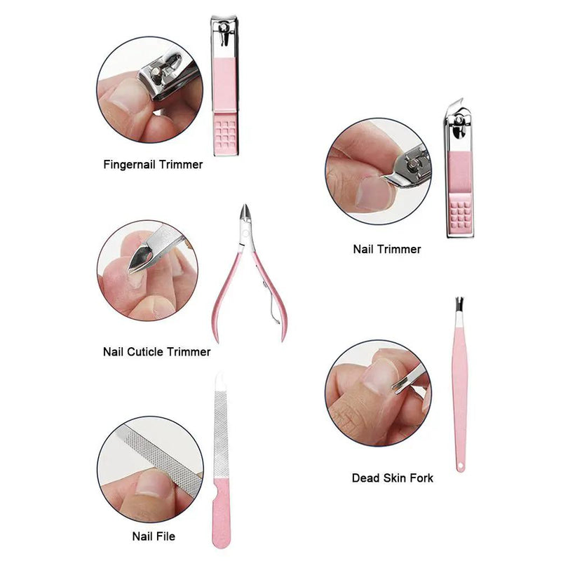 18PCS Nail Manicure Pedicure Set by salelink.co.nz