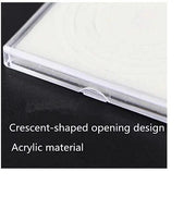 Clear Square Coin Case - 20 Pcs for 18/23/28/33/38mm Coins PVC FREE by NZ Diver