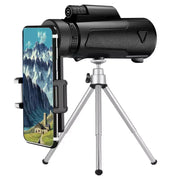HD High Powered BAK4 Prism 12X50 Monocular Telescope for Smartphone by NZ Diver