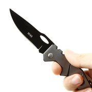 Stainless Steel Pocket Knife with Silver Handle by NZ Diver