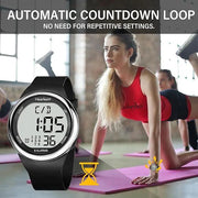 Hearkent Atomic Watch with Vibrating 8 Alarms by Eldertech