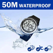 Hearkent Atomic Watch with Vibrating 8 Alarms by Eldertech