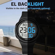 Hearkent Atomic Watch with Vibrating 8 Alarms by Eldertech
