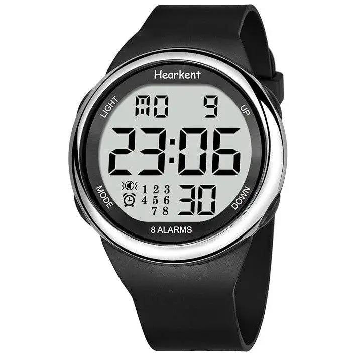 Hearkent Atomic Watch with Vibrating 8 Alarms by Eldertech