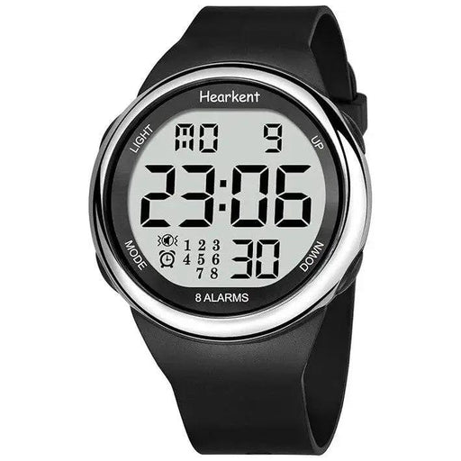 Hearkent Atomic Watch with Vibrating 8 Alarms by Eldertech