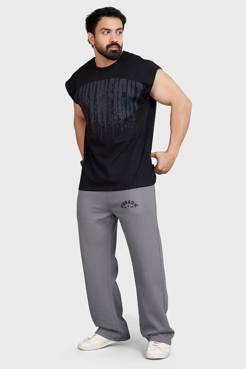 Heavyweight Capsleeves Tank Black by Fuaark Nz