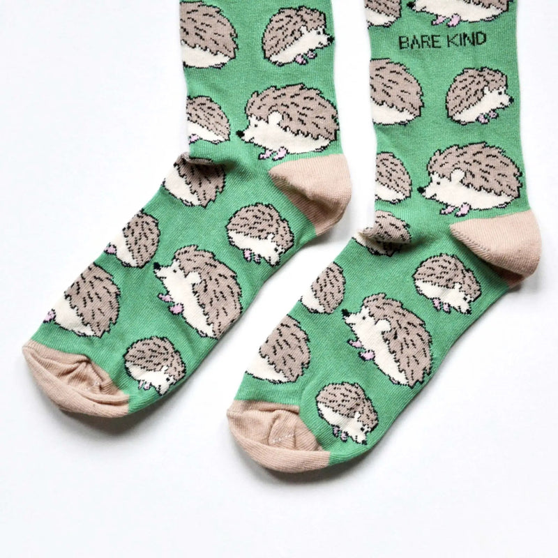 Save the Hedgehogs Bamboo Socks by Barekind NZ