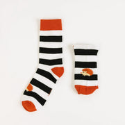 Save the Striped Hedgehog Bamboo Socks by Barekind NZ