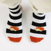 Save the Striped Hedgehog Bamboo Socks by Barekind NZ