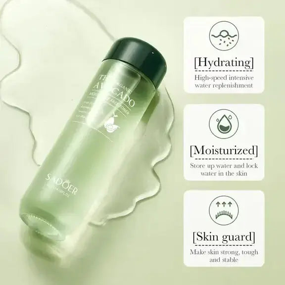 SADOER 6-Piece Avocado Skincare Set by Poppy Gifts