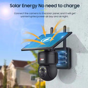 Kiwi Grab Kiwi Grab Anspo WIFI SOLAR security camera wireless free batteries and 64GB card Black Anspo WIFI SOLAR security camera wireless free batteries and 64GB card Black
