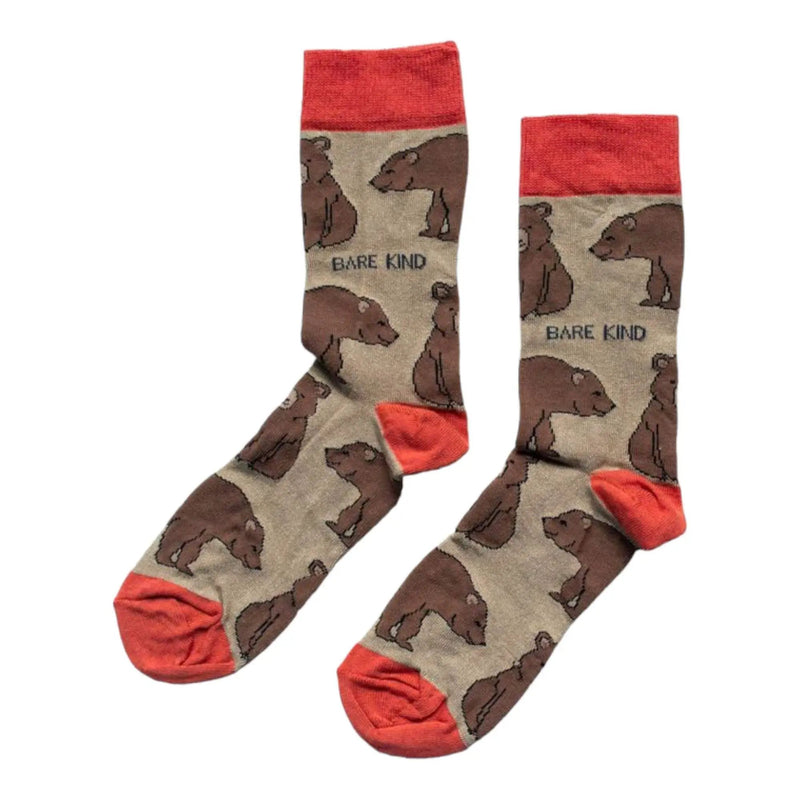 Save the Bears Bamboo Socks by Barekind NZ
