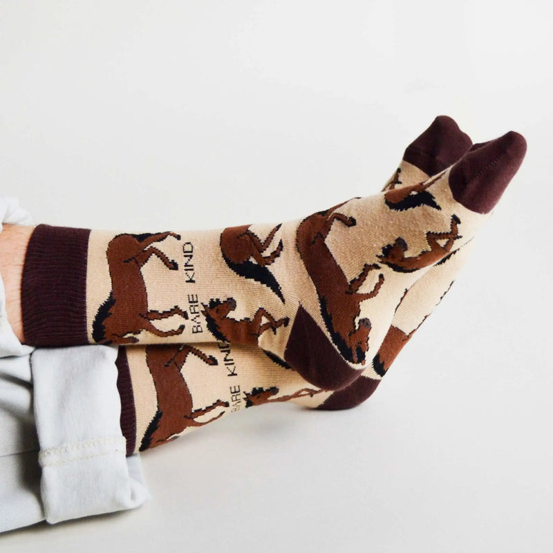 Save the Horses Bamboo Socks by Barekind NZ