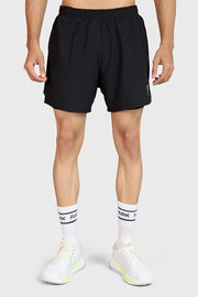 Hyper 5" Running Shorts Black by Fuaark Nz