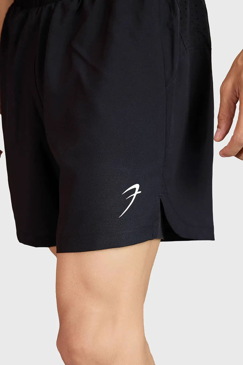 Hyper 5" Running Shorts Black by Fuaark Nz