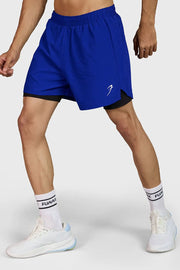 Hyper 5" Running Shorts Blue by Fuaark Nz