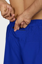 Hyper 5" Running Shorts Blue by Fuaark Nz