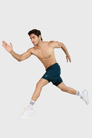 Hyper 5" Running Shorts Deep Green by Fuaark Nz
