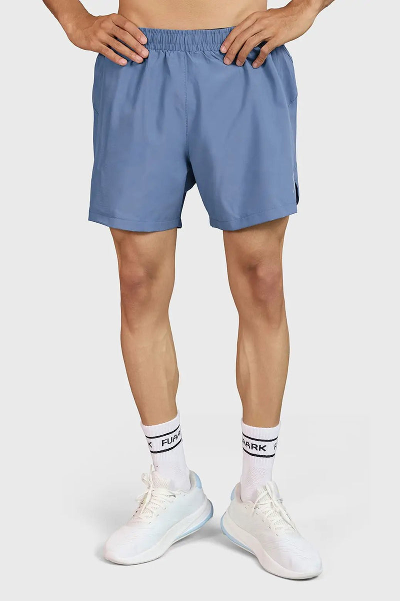 Hyper 5" Running Shorts Light Grey by Fuaark Nz