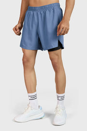 Hyper 5" Running Shorts Light Grey by Fuaark Nz