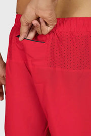 Hyper 5" Running Shorts Red by Fuaark Nz