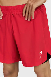 Hyper 5" Running Shorts Red by Fuaark Nz
