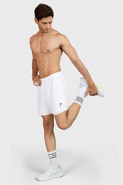 Hyper 5" Running Short White by Fuaark Nz