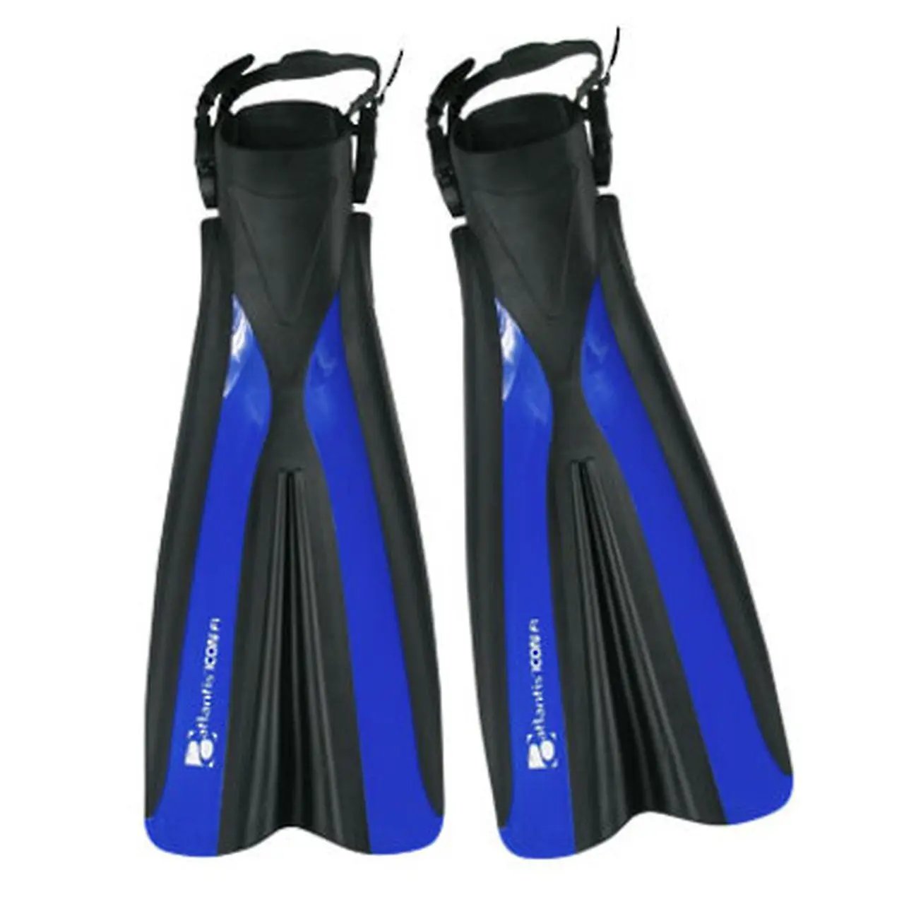 Atlantis Economy Dive Fins - Blue by NZ Diver